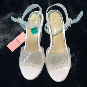 ✨💗 BABY PINK JUICY COUTURE WEDGES💗✨